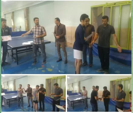 رتبه  1 و 2 و 3 در مسابقات تنیس روی میز مدارس متوسطه اول شهرستان  